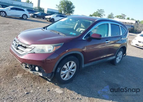 2014 Honda Cr-V Ex-L from USA, damaged, VIN 5J6RM4H7XEL045435